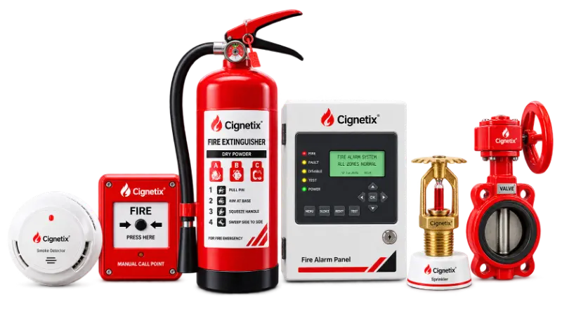 Cignetix fire and life-safety equipment